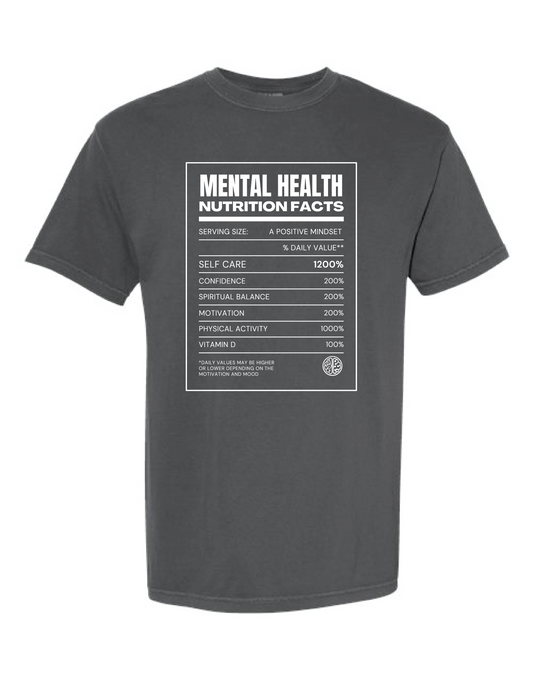 Mental Health T-Shirt (Pepper)