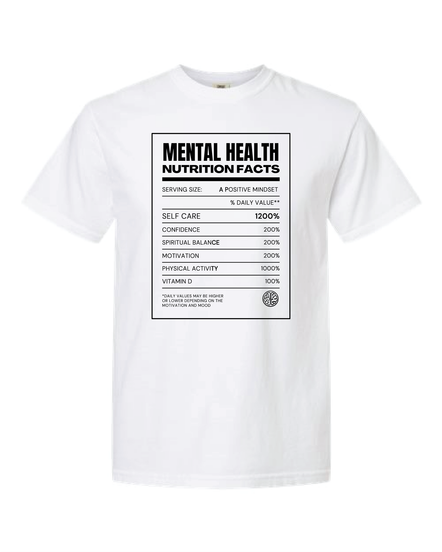 Mental Health T-Shirt (White)